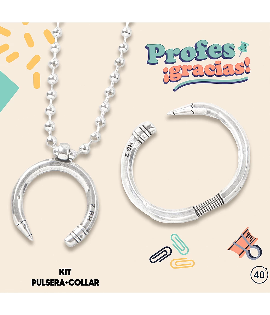 Kit profes Pulsera y collar